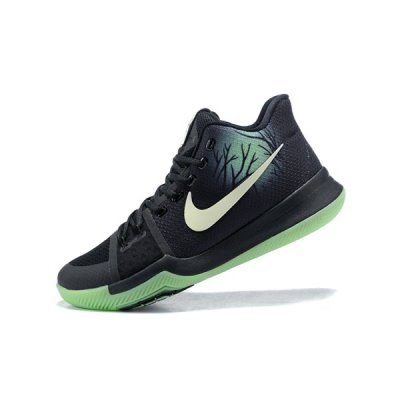 Nike Erkek Kyrie 3 Siyah / Yeşil Basketbol Ayakkabısı Türkiye - UXINAW41